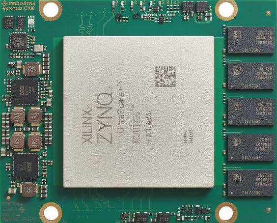 andromeda xzu65 system on module die neue enclustra modulfamilie4